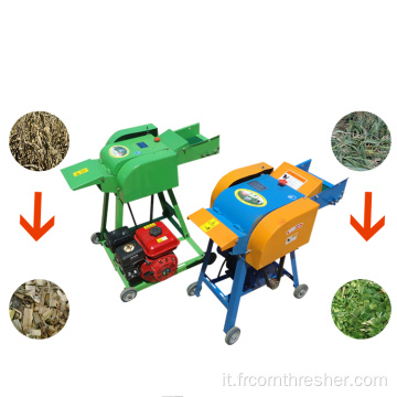 Hay E Green Gasoline Agricultural Grass Chaff Cutter